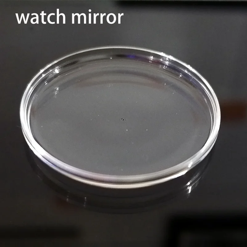 Watch Mirror Accessories Plastic Watch Mirror Acrylic Pot Lid Type Transparent Surface Fat Mirror