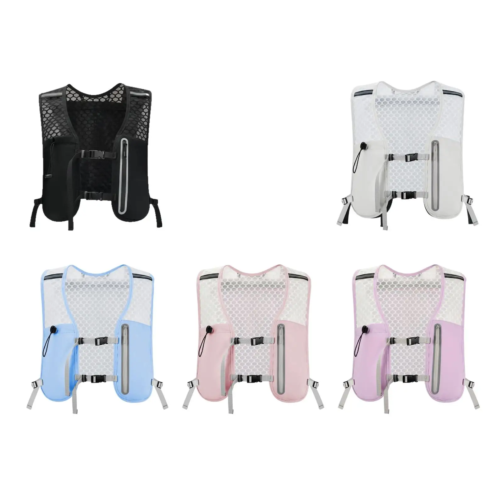 

Outdoor Hydration Backpack Lightweight Breathable Running Vest Large Capacity Hiking Equipment for Men Women Trail