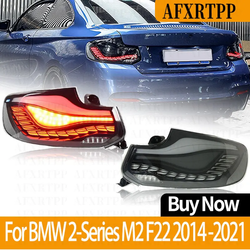2 шт. светодиодные задние фонари для BMW 2 серии F22 F23 F87 2014-2021 M2, задний стоп-сигнал заднего хода в сборе, автомобильные аксессуары 2 шт. светодиодные задние фонари для BMW 2 серии F22 F23 F87 2014-2021 M2, задний стоп-сигнал заднего хода в сборе, автомобильные аксессуары