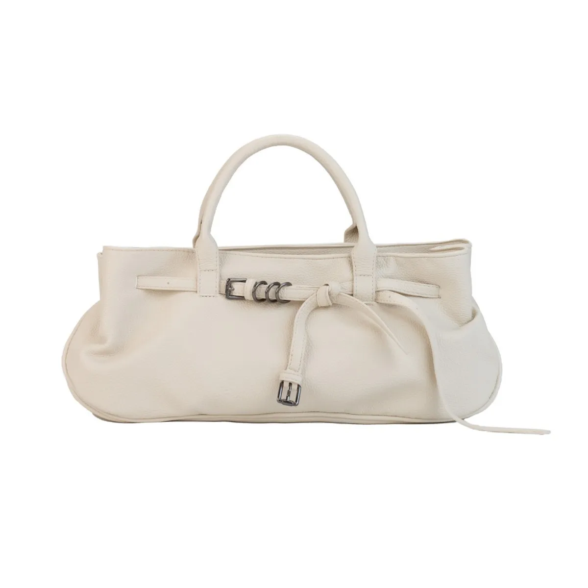 

Новая модная дизайнерская кожаная сумка унисекс с пряжкой ремня — модная высококачественная сумка большой вместимости для одного плеча или через плечо