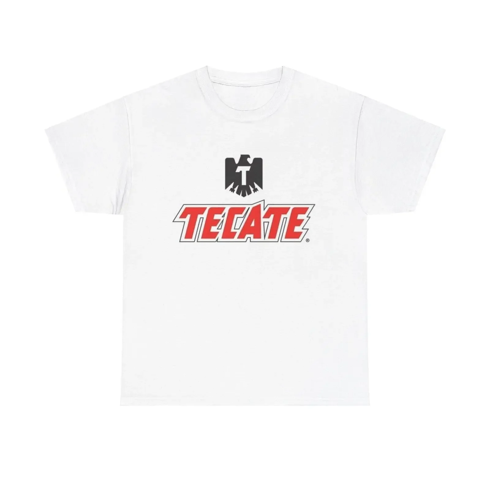 Tecate Shirt Mexican Beer Logo Retro Unisex Heavy Cotton Tee