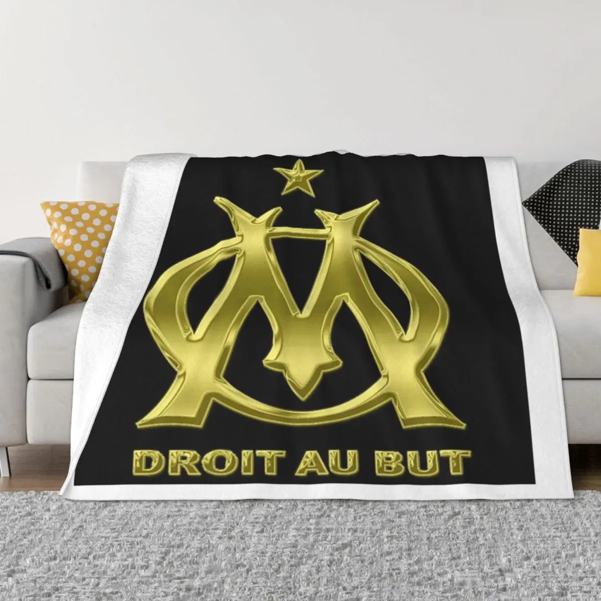 

Droit Au But Logo 14 Quilt Bed Blankets Blankets & Throws Throw Blanket