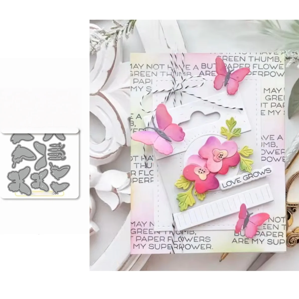 June New Garden Critters Metal Cutting Dies for Scrapbooking for DIY Photo Decorative Embossing Supplies Make Paper Cards Crafts