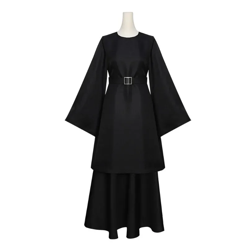 Halloween Nun Cosplay Cape Women Role Play Outfits Robe Party for Drama Stage Performance Carnival Party