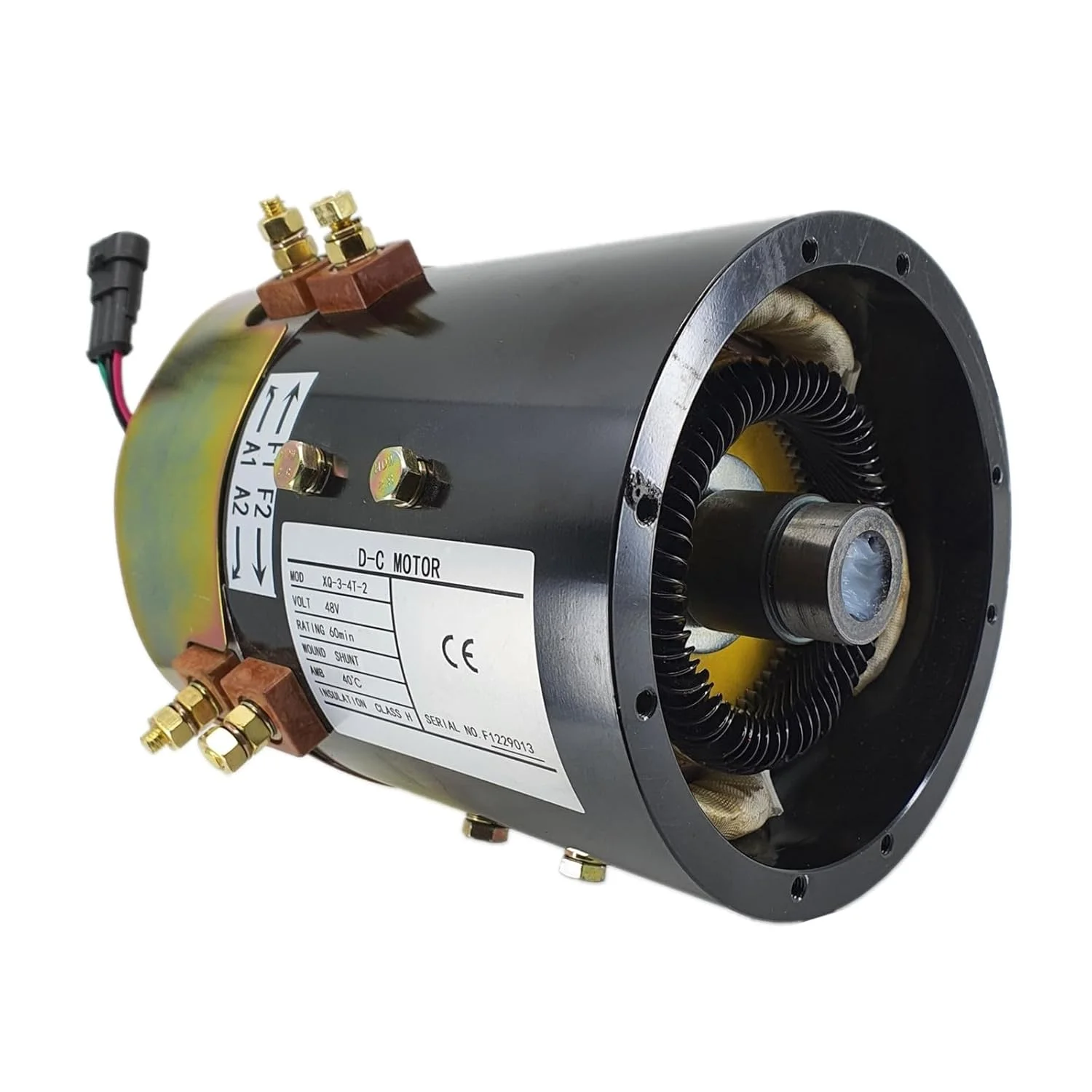 

48v 3000w DC MOTOR XQ-3-4T 18/19-tooth Sightseeing Vehicle 48v 3kw XQ-3-4T-2 DC System Conversion Kit Engine
