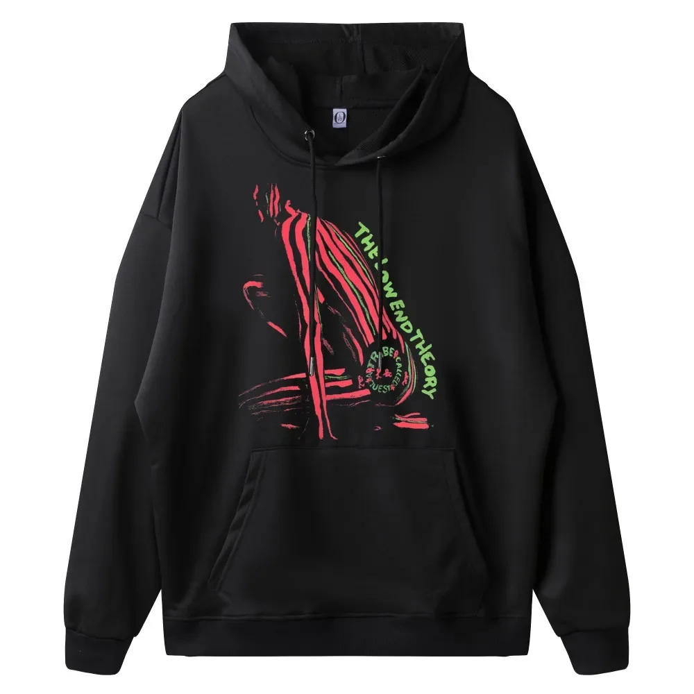 2d Fun print regular outdoor fashion hip hop comfortable adult men and women casual hoodie long sleeve top 2024 new