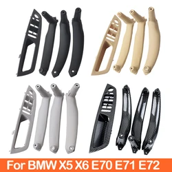 LHD RHD High Quality 4PCS Set Inteior Door Pull Handle Kit Replacement Parts For BMW X5 X6 E70 E71 2007-2013