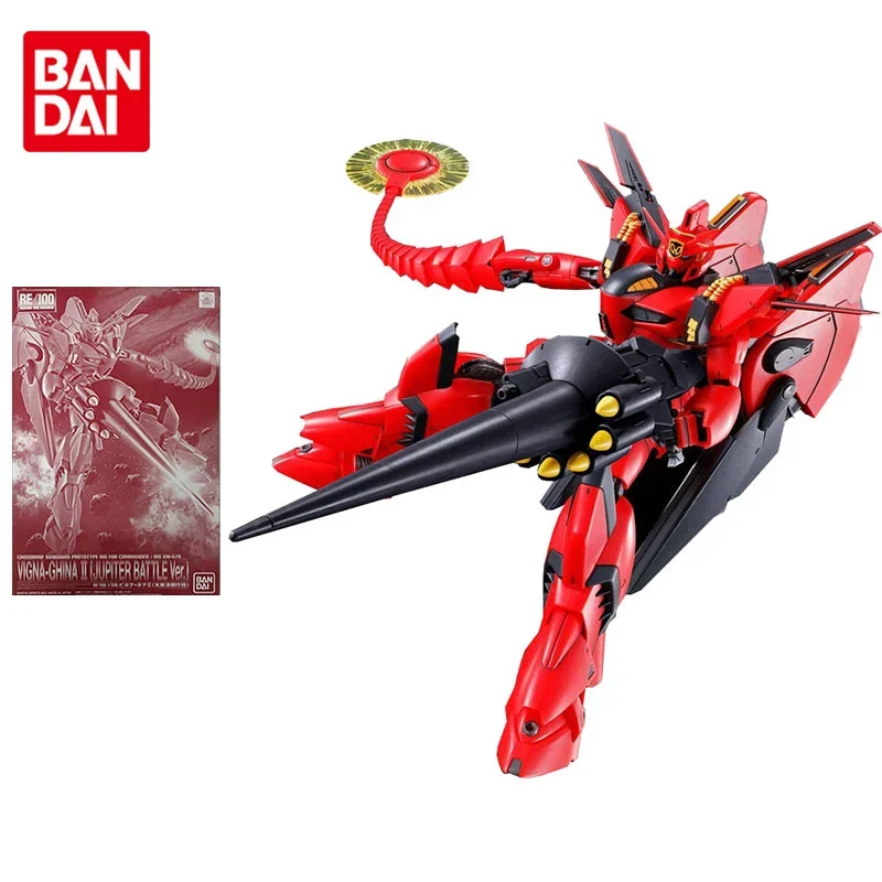 

Комплект модели Bandai Gundam, аниме-фигурка PB Limited RE Vigna Ghina 2, Jupiter Battle Ver Gunpla, экшн-игрушка, фигурка, игрушки для детей