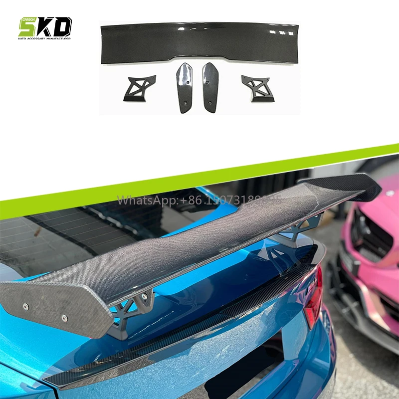 

Dry Carbon Fiber Rear Bumper Spoiler for All Sedan Dry Carbon Fiber GTS Type Car Rear Trunk Spoiler GT Wing Car wings