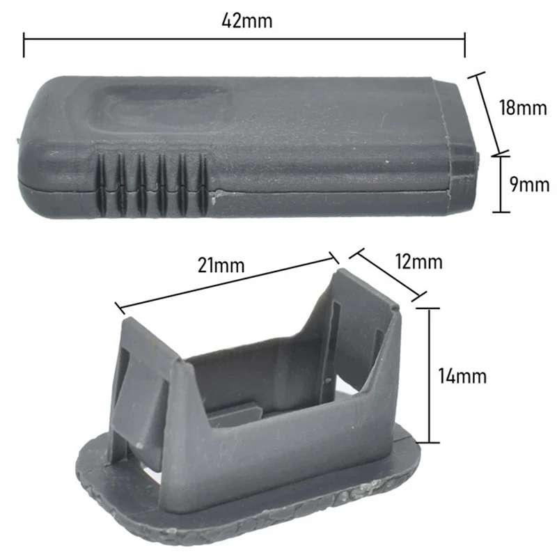 1/4 Set Türverriegelungsstiftkappe mit Halterung für Mitsubishi Pajero Montero V31 V32 V33 V43 SHOGUN MK2 MB 774548 MB 775216 Autozubehör – Detail 5