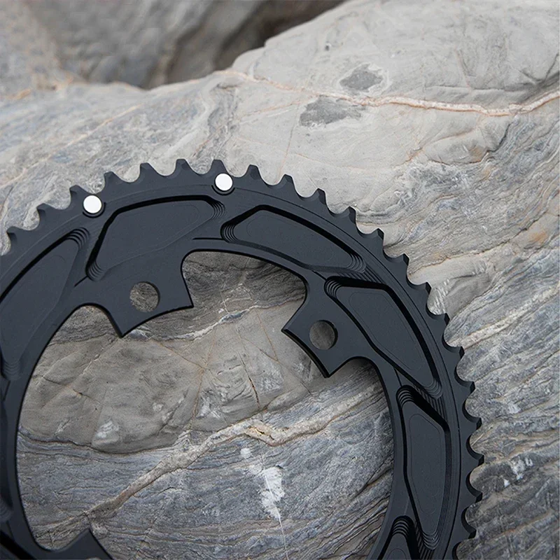 Pass Quest 110bcd Chainring для Shimano 5800 6800 DA9000 110bcd Double Chainring 4 Bolt 48/35T 50/34T 52/36T 53/39T 54/40T 2X