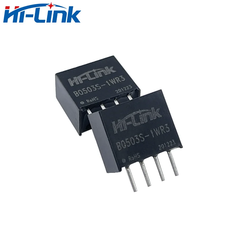 

Hi-Link 1PCS B0505S-1WR3 B0503S-1WR3 B0509S-1WR3 B0512S-1WR3 Converter DC DC Power Module Converter 1000VDC Isolation Switch