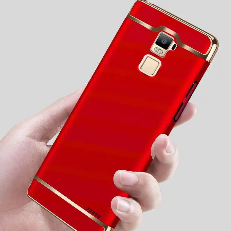 For OPPO R7 Plus Phone Case, Luxury 3 In 1 Case Ultra Slim Hard Cover Casing