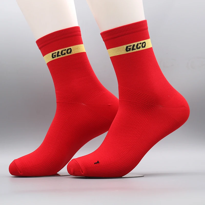 1 pairs Professional marathon running socks for men and women sports fitness thick slow epicenter cylinder sports socks