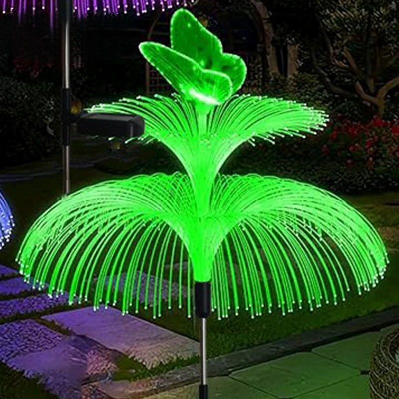 

Solar LED Jellyfish Lights Outdoor Garden Decor Lawn Light 7 Color Change Waterproof Patio Yard Pathway Decor Solar Flowers Lamp