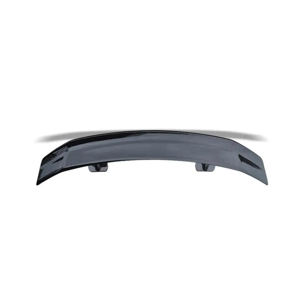 53" Schwanzfreier perforierter Rennwagen-Heckspoilerflügel, schwarz, selbstklebend