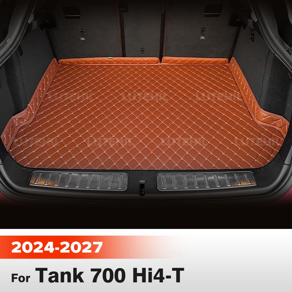 

Для Tank 700 Hi4-T 2024 2025 2026 2027 Автомобильный коврик в багажник, защитный коврик для багажника, аксессуары для внутренней защиты, ковер на заказ