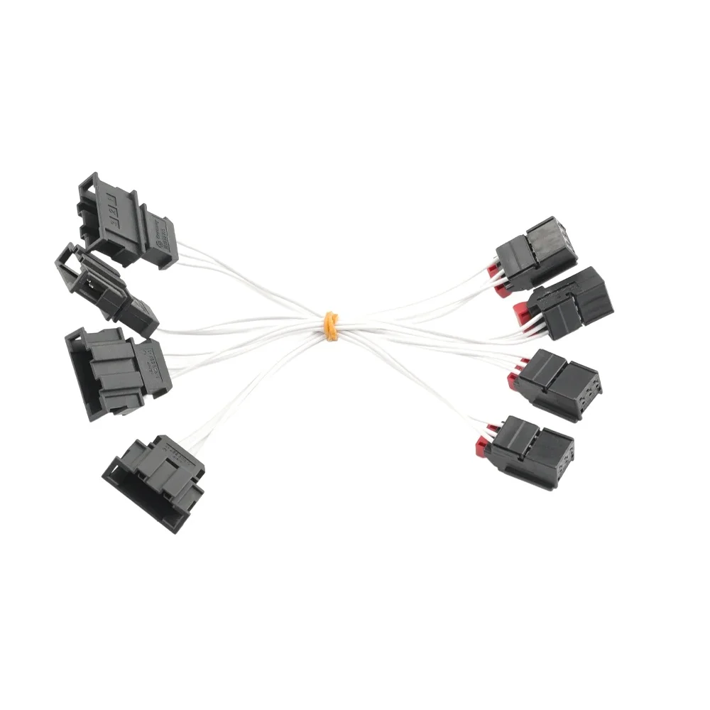 4 шт./компл. оригинальный 7N0 972 703 светодиодный задний фонарь, адаптер заднего фонаря, жгут проводов для VW Golf 6 MK6 R20 GTI