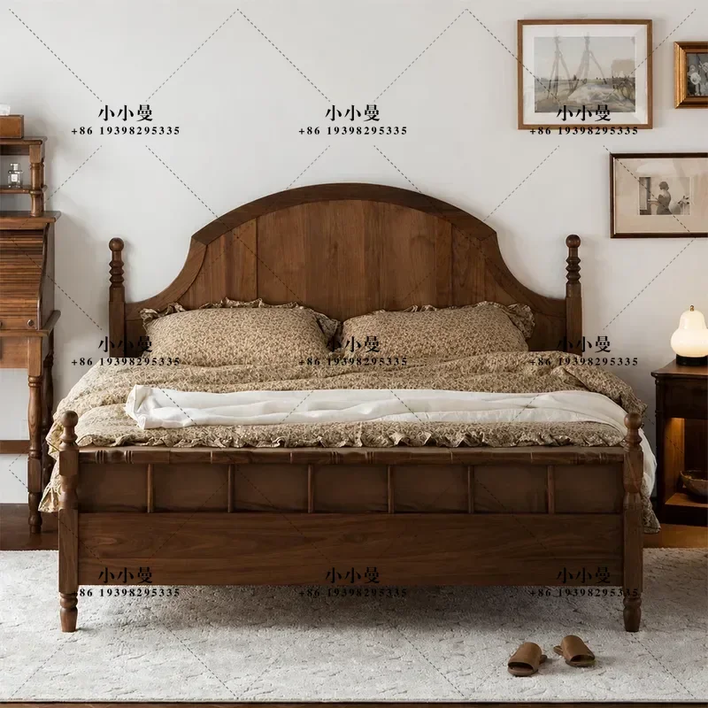 Medieval Solid Wood Chest Retro Storage Cabinet with Multiple Drawers for Living Room Dining Side Cabinet Bedroom Locker