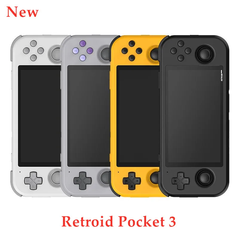 

Новая портативная игровая консоль Retroid Pocket 3 в стиле ретро, сенсорный экран 4,7 дюйма, консоли для видеоигр на Android 11, ТВ-выход, Игровая приставка, подарки