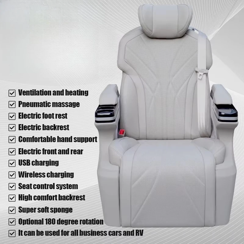Aviation Seat Car Seat H-1 CUSTO Staria IMax KIA Carnival Renault Trafic  Traveller Automobile Modification