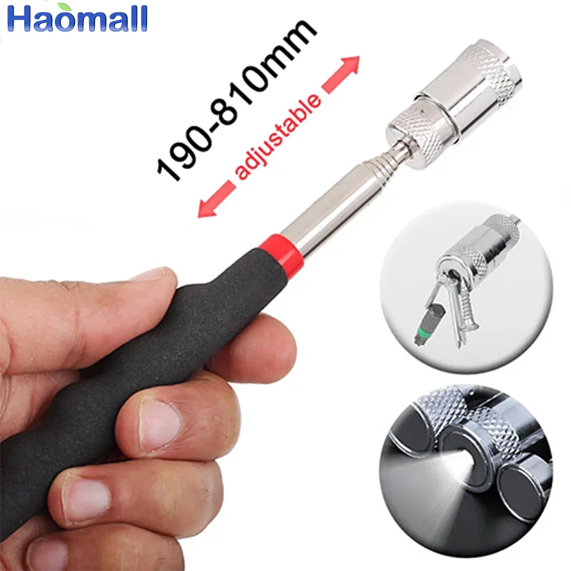 Mini Portable Telescopic Magnetic Magnet Pen Handy Tool Capacity For Picking Up Nut Bolt Extendable Pickup Rod Stick