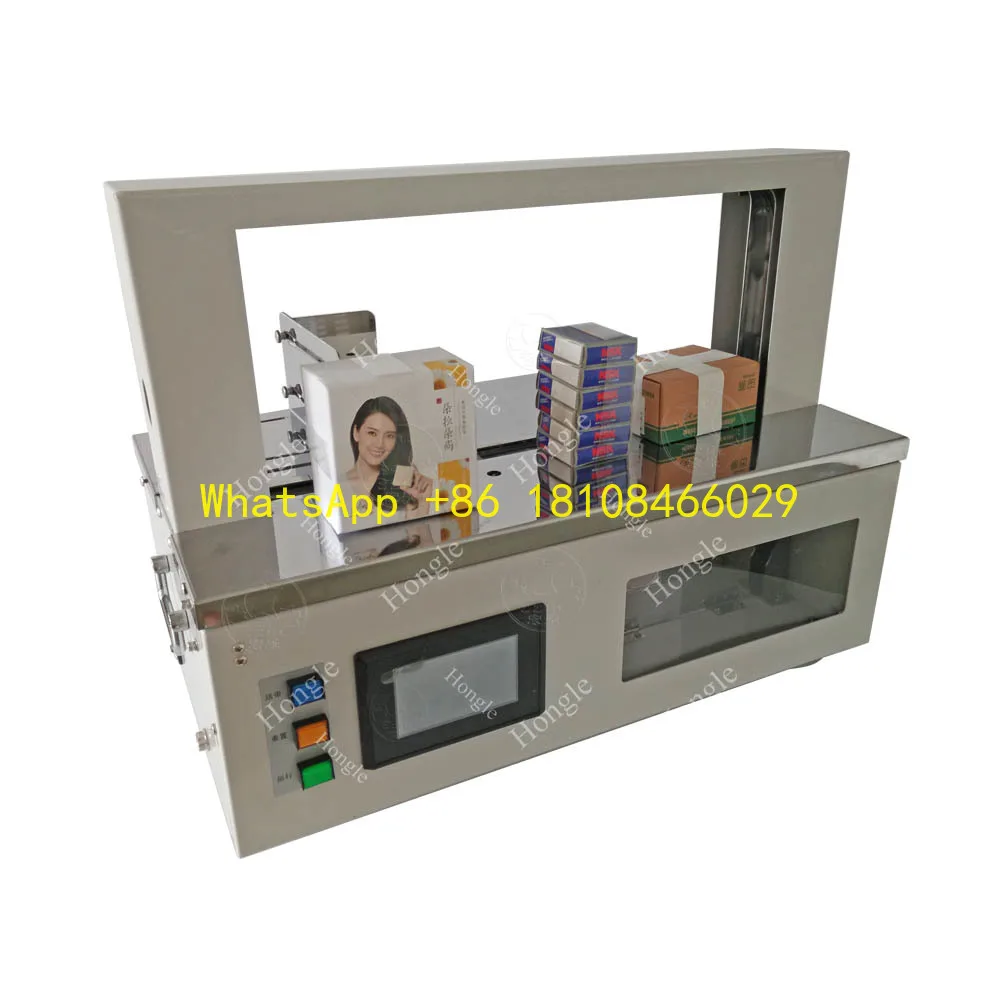 Automatic  Paper Money  Strapping Bundling Machine Small Currency Banknote Banding Machine