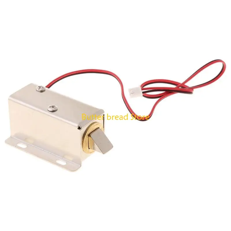 W89C 12V/0.8A ล็อคโซลินอยด์แม่เหล็กไฟฟ้า ความปลอดภัย ติดตั้งง่ายสำหรับตู้
