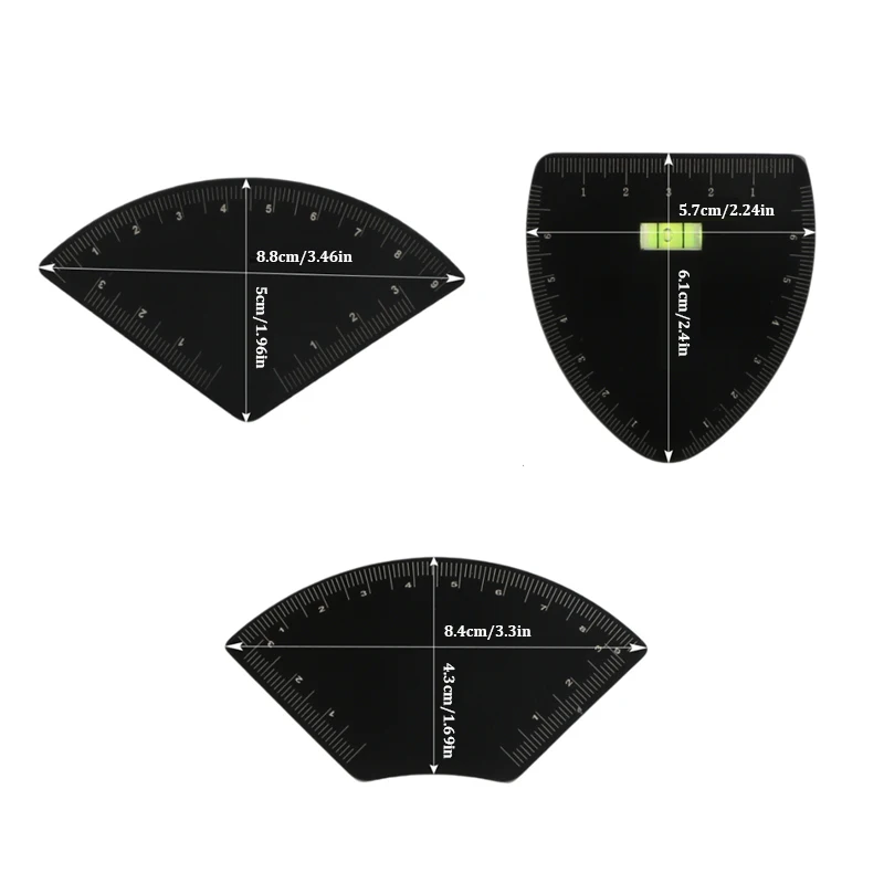 

Fast Drawing Eyebrow Desgin Ruler Microblading Mapping Tool Shaping Permanent Makeup Drawing Guide Ruler Tattoo Supplies Reuse