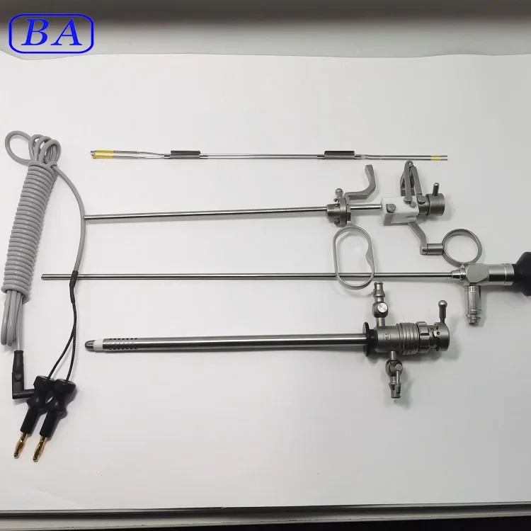 Medical Urology Bipolar Resectoscope Set Surgical Resectoscopy