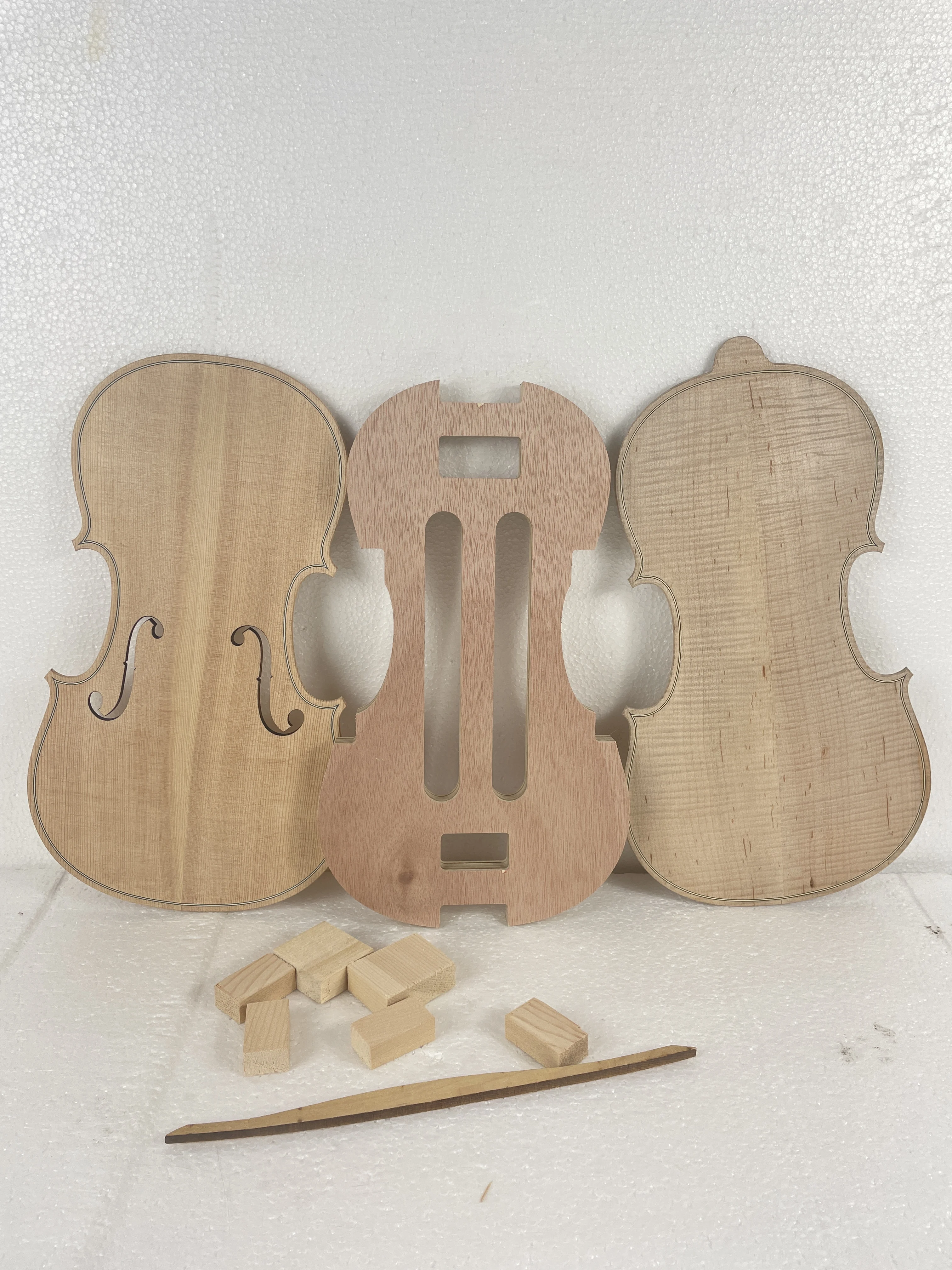 Internal mold for violin production Template Complete Set of Tools for Panel and Backboard, DYI Mold Complete Set of Tools