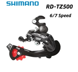 Shimano Tourney TZ RD-TZ500 Rear Derailleur 6s 7s 18s 21s Transmission RD TZ500 MTB Bike Bicycle Derailleur Cycling Parts