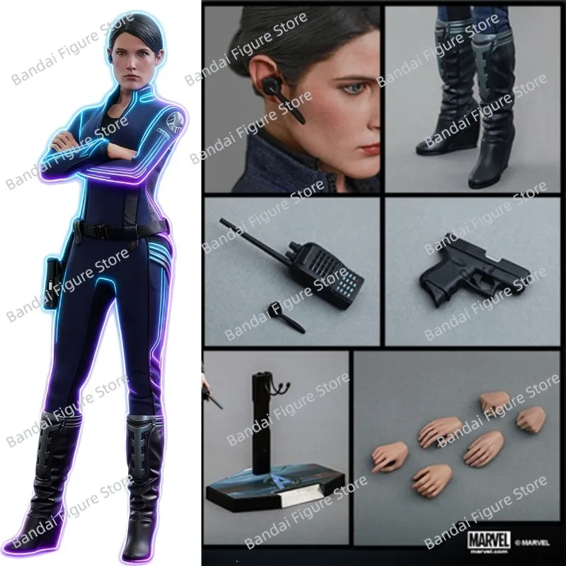 Juguetes calientes MMS305 1/6 Maria Hill figura de acción de tela 2015 juguetes Fair exclusivo vengadores 2 Original 12 "juego completo modelo de soldado