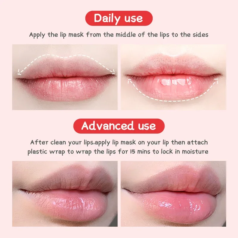 LAIKOU  Deep Moisturizing Lip Glaze Smoothing Lip Lines Long Lasting Nourishment LipBalm Daily Makeup Lip Care Set Hot