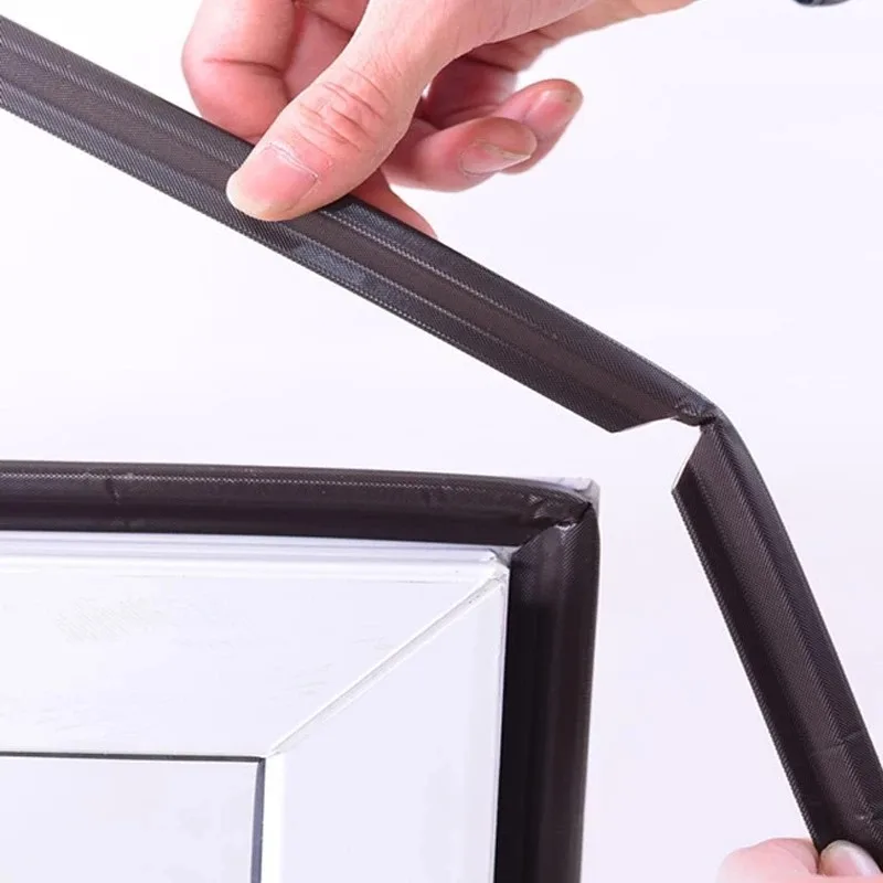 1 قطعة 1 متر/39.37in البلاستيك الصلب بابية ويندوز ختم الشريط عازلة للصوت رغوة الختم S نوع الطقس تجريد مشروع سدادة باب البحر #4