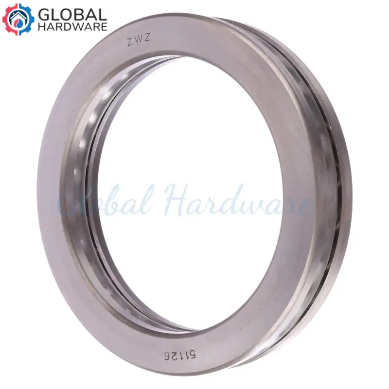 플랫 베어링 51126은 주로 축방향 및 단방향의 무거운 하중을 견디는 데 사용됩니다.