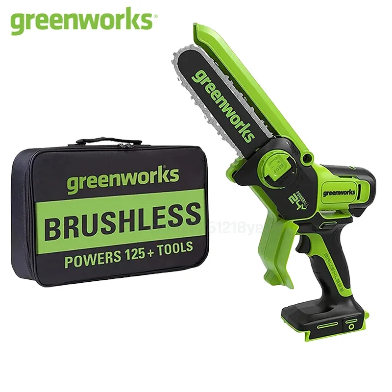 Greenworks Chainsaw Mini 24V Pruning Saw 6