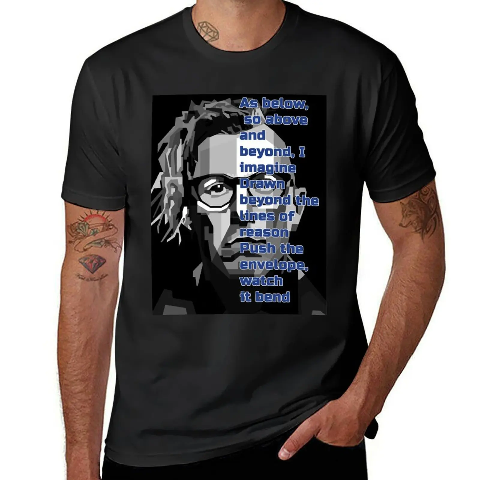 

Maynard in WPAP T-Shirt new gifts and t-shirts vintage clothes rapper graphic tees heavyweight t shirts for men