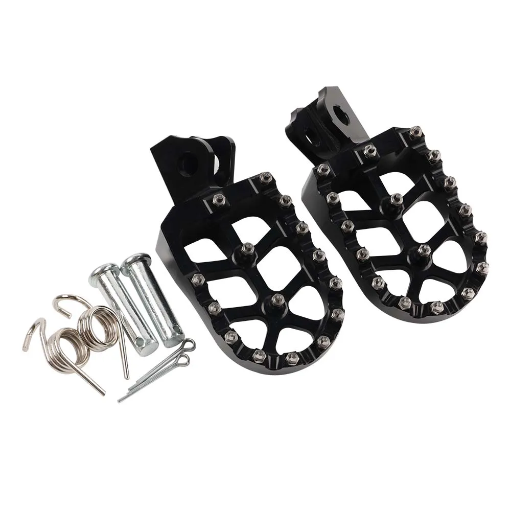 For Kawasaki KX65 KX80 KX85 KX100 KX112 KLX140 KLX140L KLX140G Motorcycle Accessories Footrest Footpegs Foot Pegs Rests Pedals