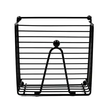 2 יחידות מחזיקי מפיות שטוחים חדשים ממתכת כפרי למטבח מחזיקי מפיות מרובעים עם מתקני נייר עם זרוע מתכווננת לשולחן השיש 8 best sales מחזיק קופסת טישו מרובעת - №4