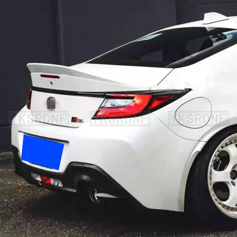 High Quality ABS Spoiler For TOYOTA ZA86 GR86 Subaru BRZ 2022 Body Kit Glossy Black Or Carbon Fiber Rear Wing