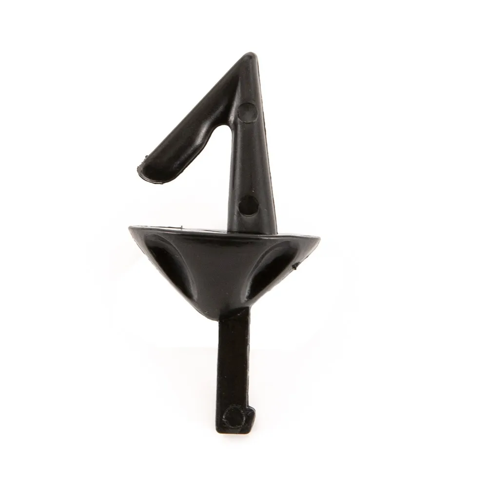 20 قطعة من الدروع الانفصالية لصيد الأسماك البحرية مع مشبك حامل الطعوم مصمم لصياد البكرة باستخدام الطعوم الكبيرة والخطافات الطويلة #3