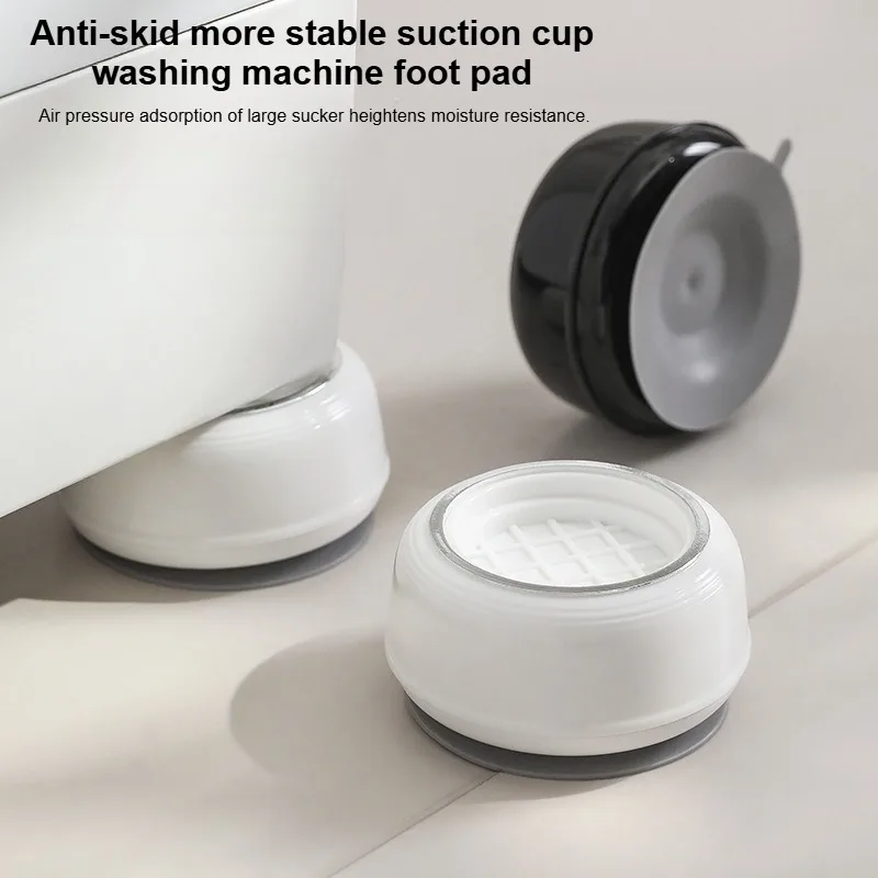 Circular washing machine base universal full-automatic roller pad overhead anti-skid shock pad fixed tripod pad
