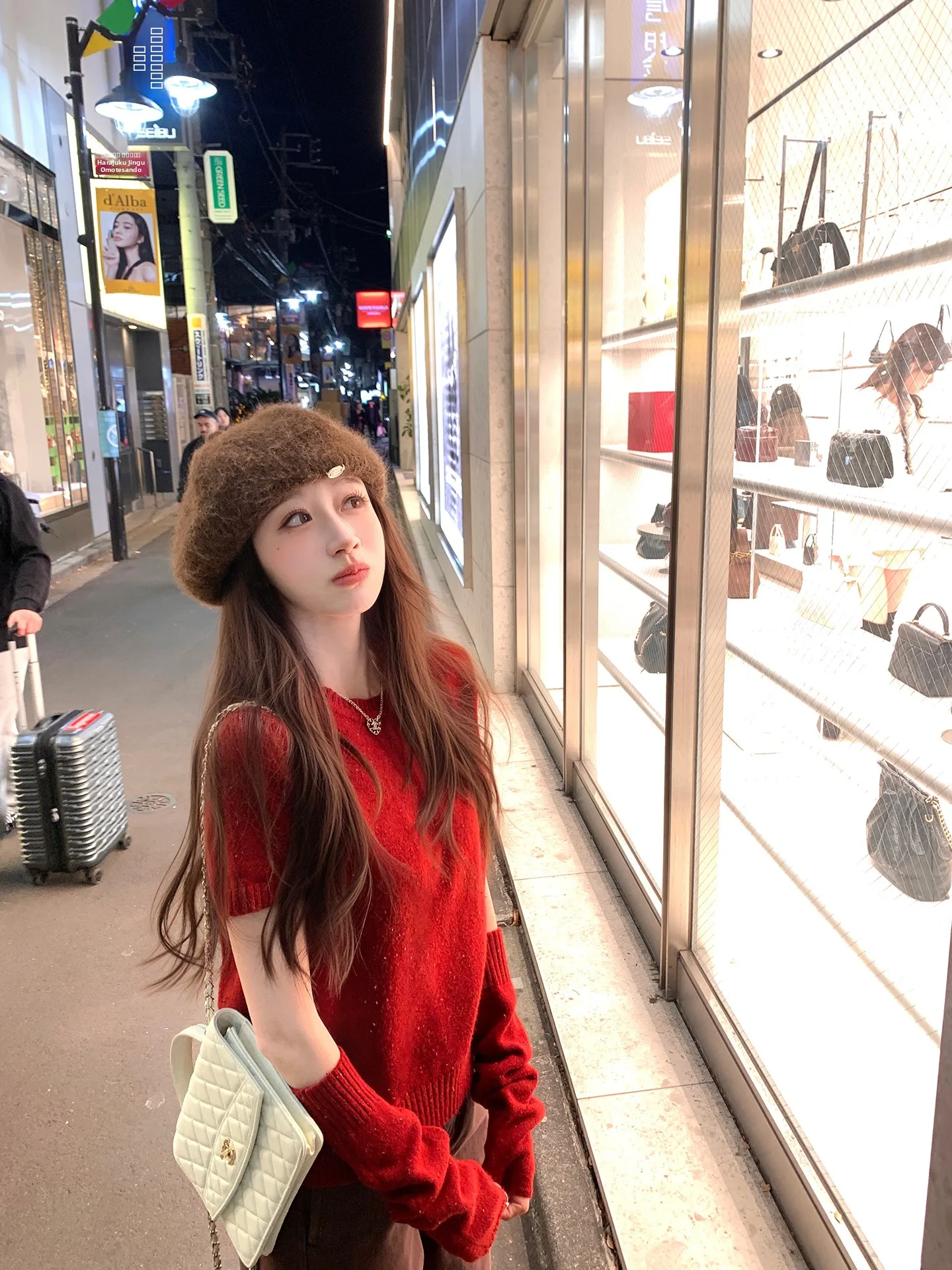 

YANUOYU Women's Sweater Sve Cover Two-Piece Set Casual Loose Fit ort Sve round Ne Knitted Top Aosphere Feeling