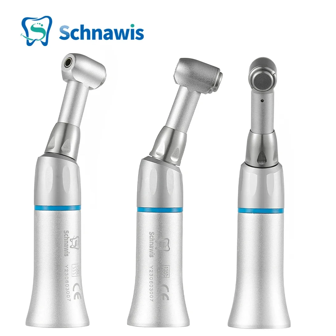 Schnawis Druckknopf Dental Slow Low Speed Handstück Gegenwinkel für Dental labor geräte Mikro motor Polier werkzeug Instrument