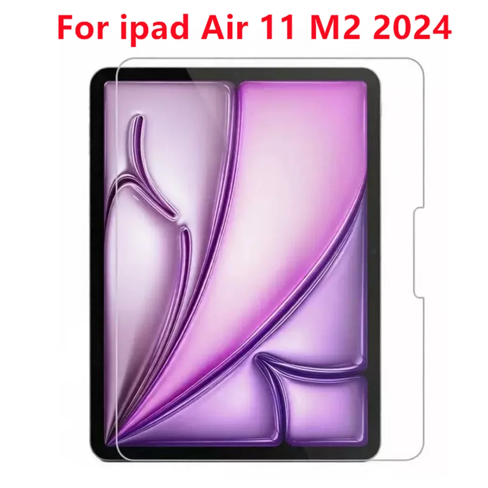 1Pc Tempered Glass Screen Protector For ipad Pro 12.9 11 M3 M5 2025 Pro Air 13 11 2024 M4 M2 Air 5 4 Anti-Scratch Protector Film