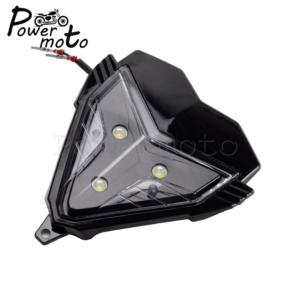 Enduro Headlamp Mask For Gas Gas TXT EC 280 125 250 300 Pro EXC-F SX XC XC-F XC-W Dirt Trial Bike LED Headlight Head Lamp Black