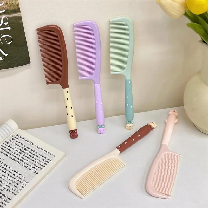 Plastic Comb Functional Portable Mini Portable New Style Simple Styling Lovely Hair Accessories Fashion Hairbrush Hair Care