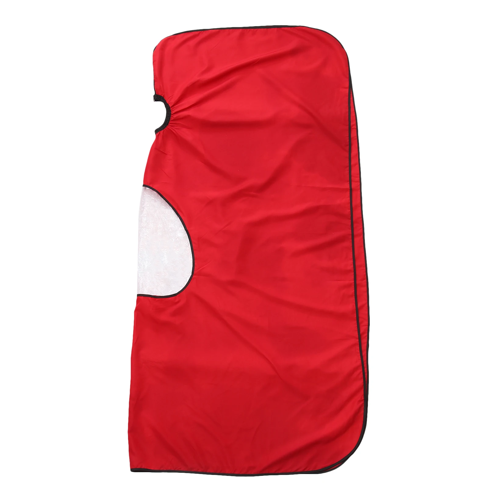 

Transparent Barber Hair Cutting Cape Gown Hairdressing Cape for Haircuts Dye Stylist Salon Reusable Plastic Window