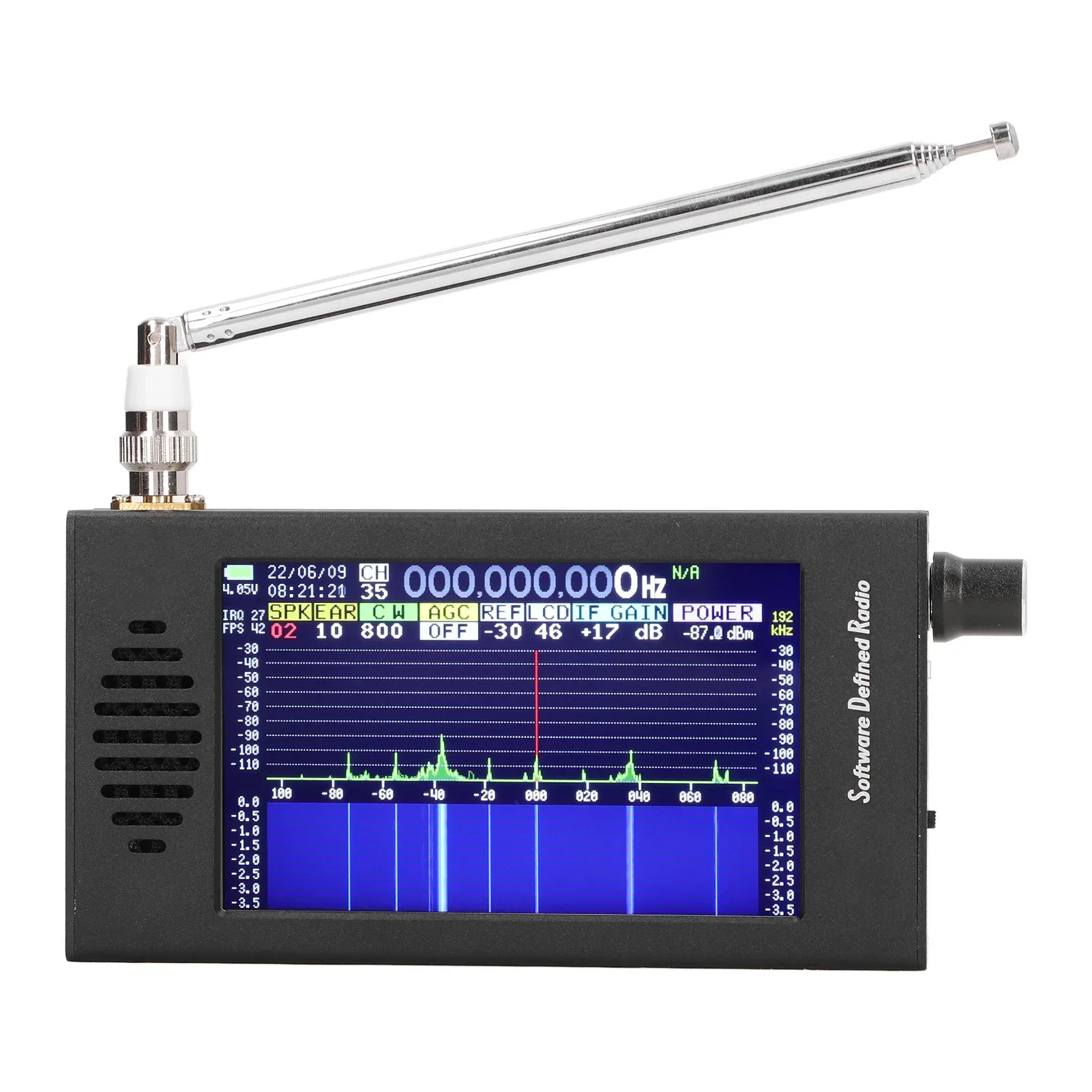 

DSP SDR Radio Receiver 4.3 Inch Touch Screen 100KHz To 149MHz FM MW SSB CW HAM Shortwave Radio Receiver